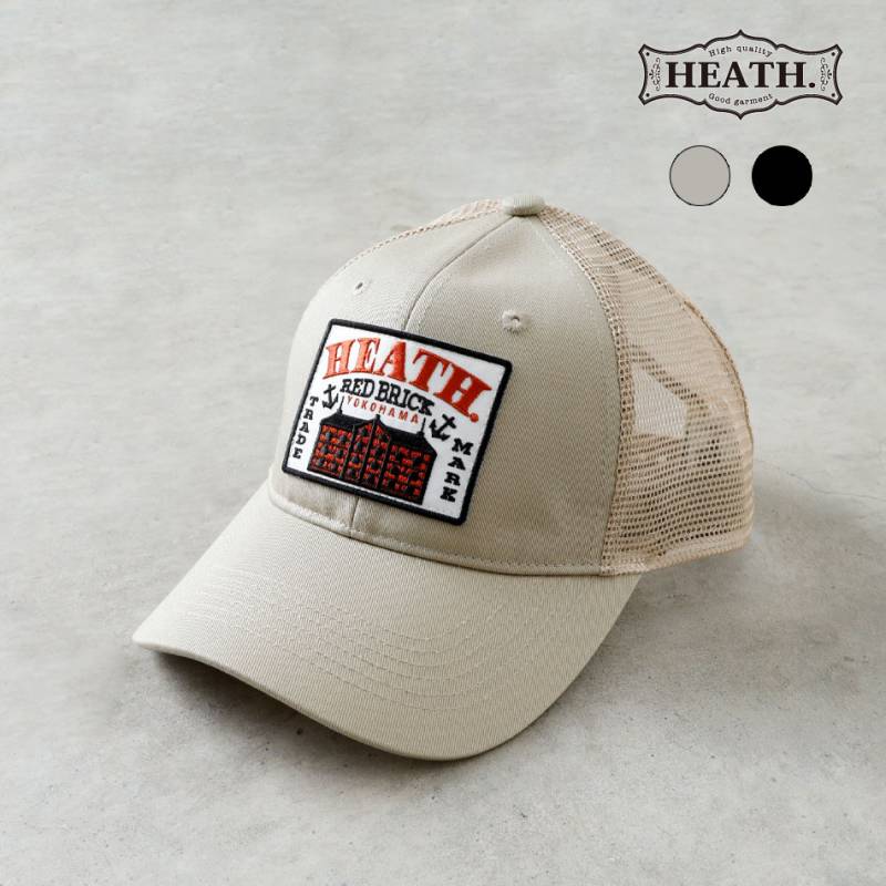 【HEATH】RED BRICK MESH CAP