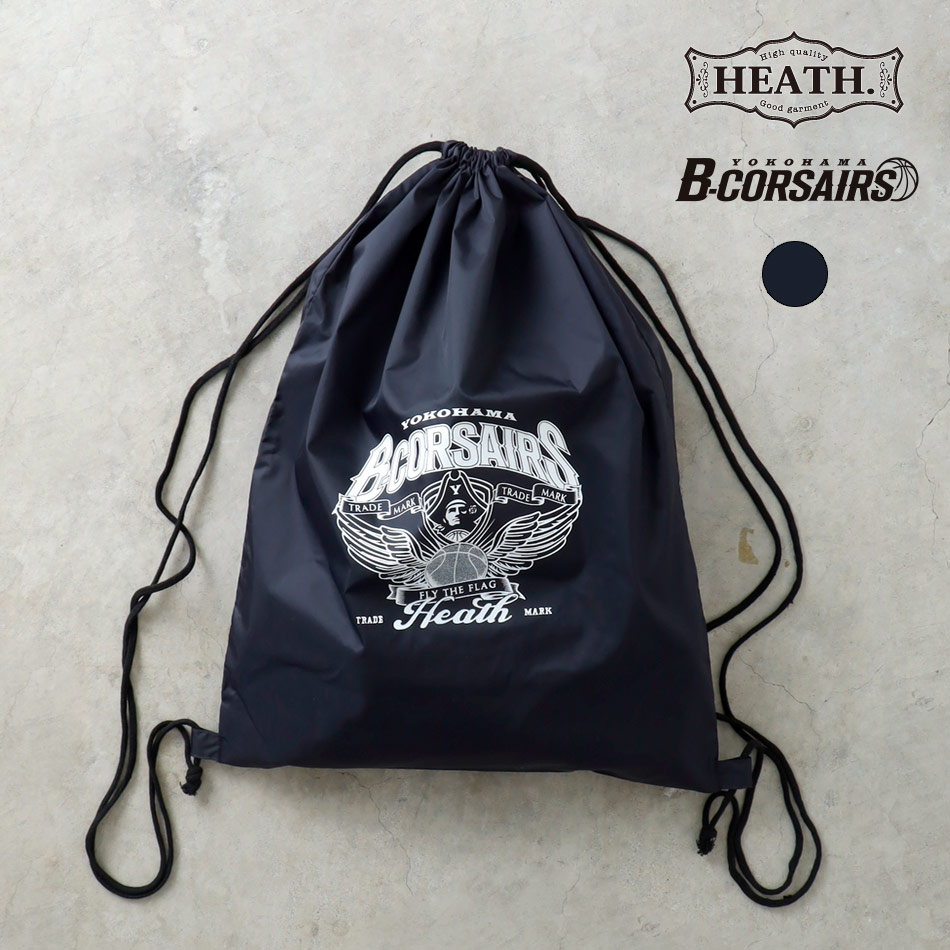 HEATH x 横浜ビー・コルセアーズ】FLYING BALL KNAP SAC | 大人の