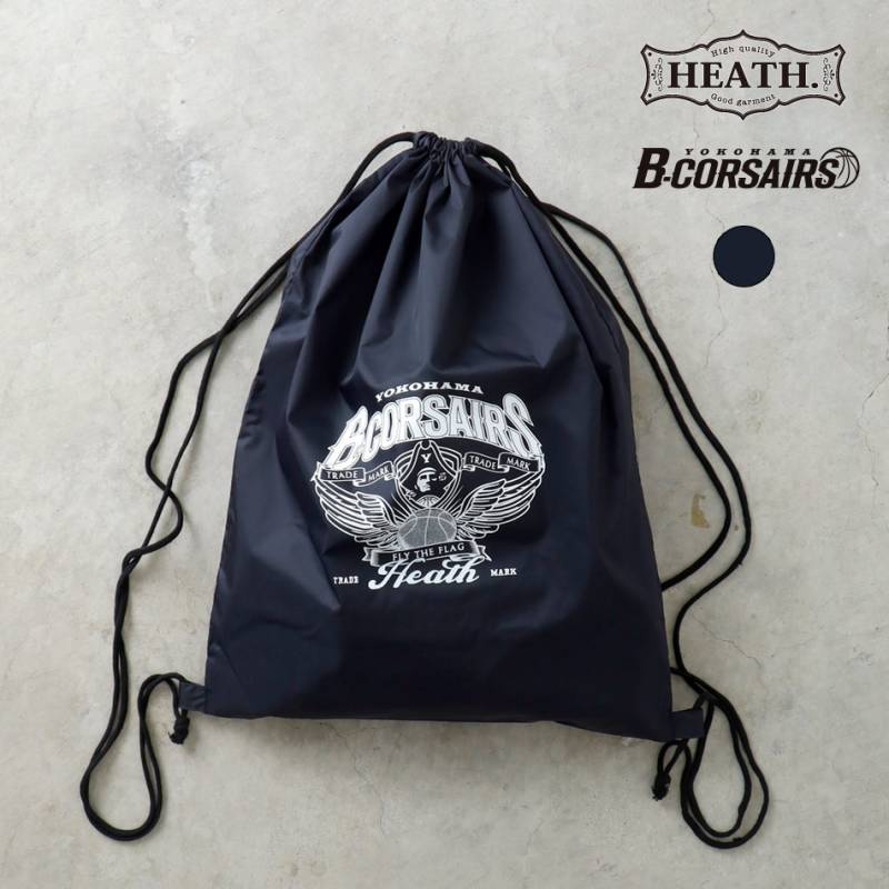【HEATH x 横浜ビー・コルセアーズ】FLYING BALL KNAP SAC