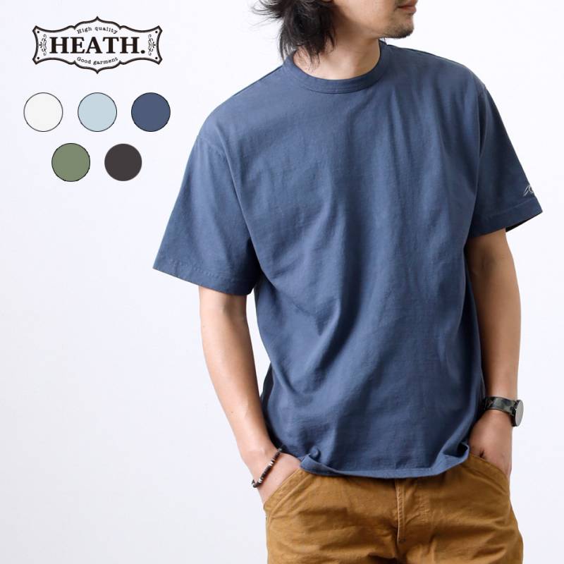 【期間限定30%OFF！】【HEATH】ORIGINAL CREW NECK TEE