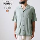 【BLUE PORT】RAYON LINEN BLEND SHIRTレーヨン混 リラックスリネンシャツ