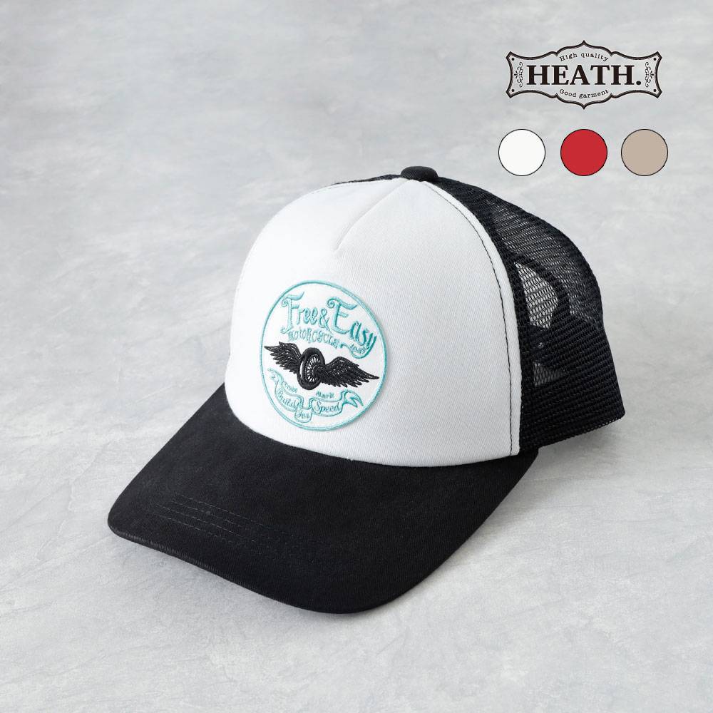 HEATH】ORIGINAL MESH CAPオリジナルメッシュキャップ “DEAD CHIEF