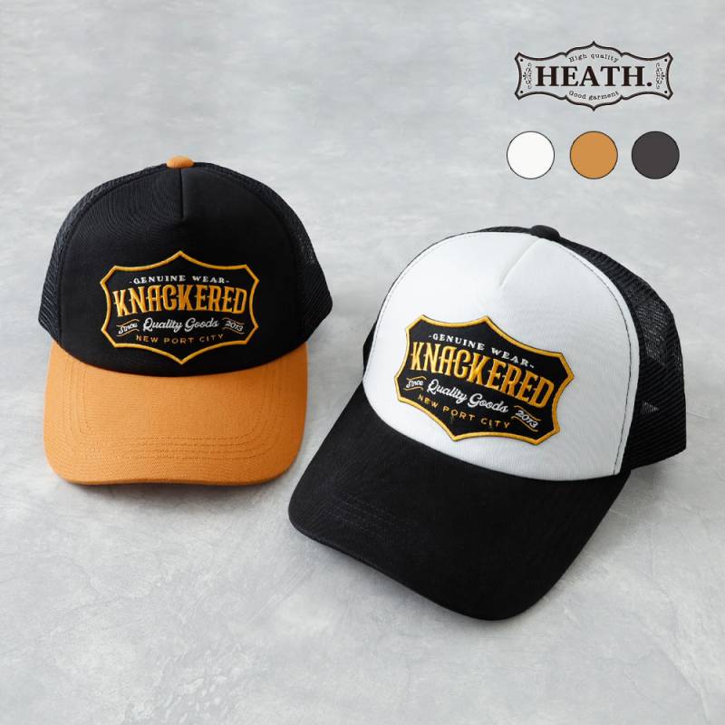 【HEATH】ORIGINAL MESH CAPオリジナルメッシュキャップ 