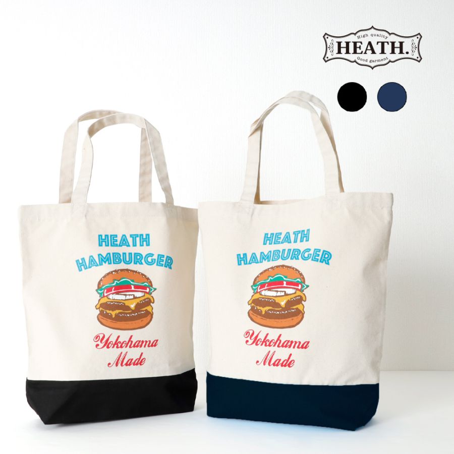【HEATH】ORIGINAL TOTE BAG ”BURGER”