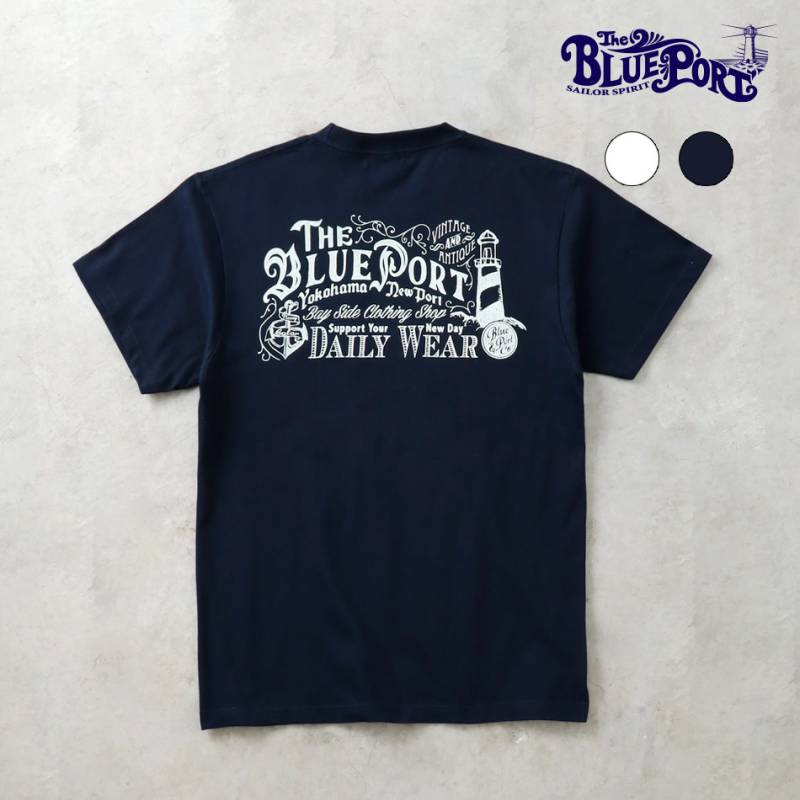 ＜おまとめ買い対象＞【BLUE PORT】”LIGHTHOUSE” T-SHIRT