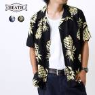 【HEATH】PINEAPPLE PATTERN ALOHA SHIRT