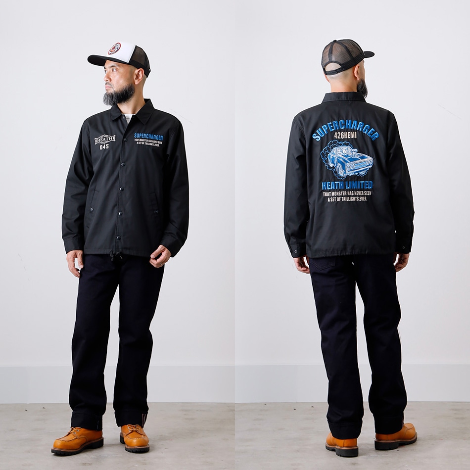 HEATH】V8 COACH JACKET｜アメカジファッション通販サイト｜HEATH