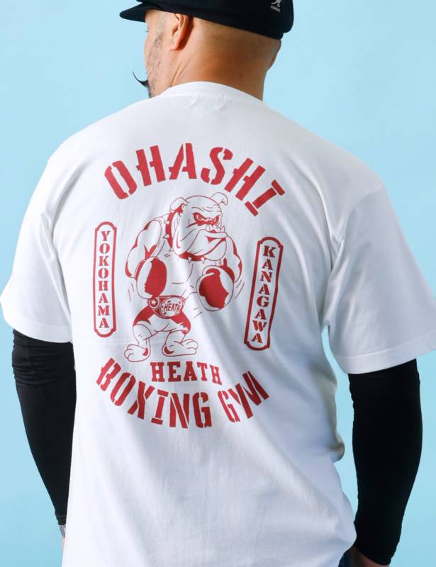 対象アイテム2点お買い上げで10%・3点お買い上げで20%OFF！ HEATH×大橋ボクシングジム｜オリジナルアートワークTシャツ 