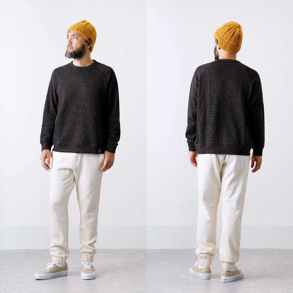 BLUE PORT】LOW GAUGE KNIT CREW ローゲージクルーニット ｜アメカジ