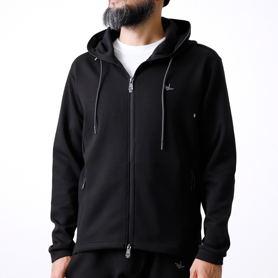 1PIU1UGUALE3 RELAX】RHINESTONE CIRCLE LOGO P/Kラインストーン