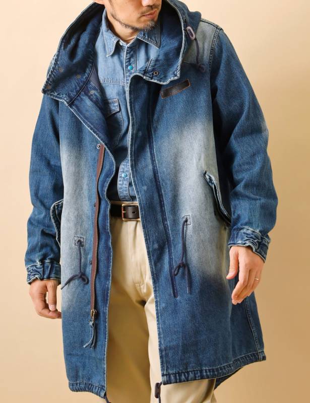 BLUEPORT｜Denim Mods Coat 