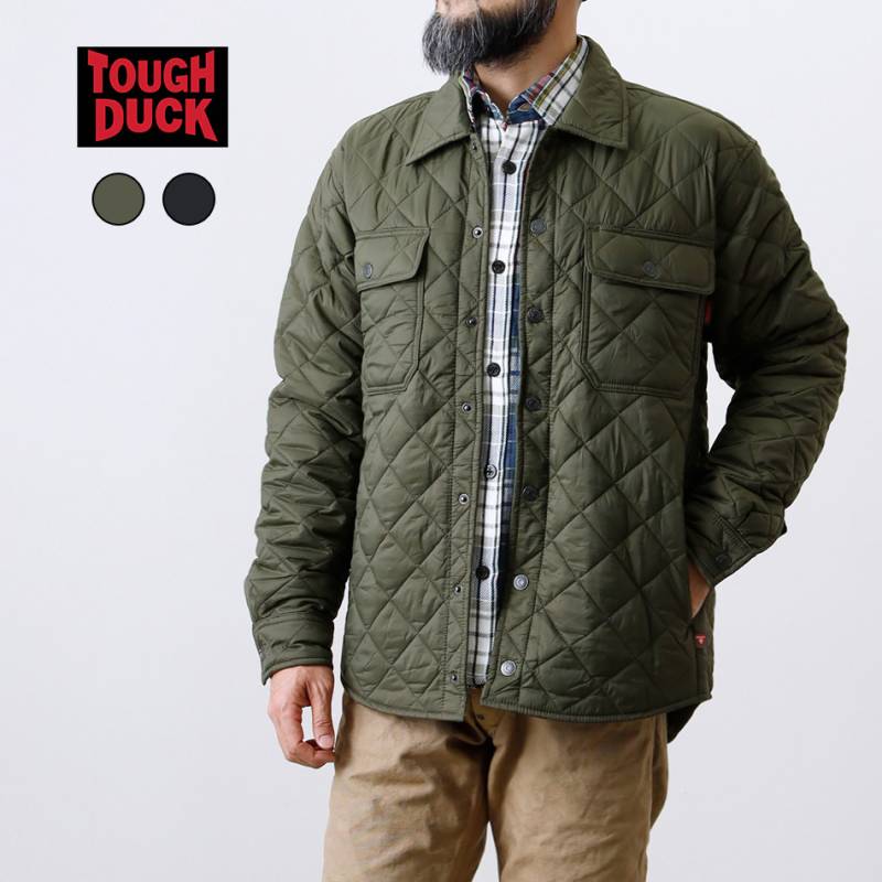 【＜アウトレット＞売り切り終了アイテムのため30%OFF！】【TOUGH DUCK】QUILTING SHIRTS JACKETキルティングシャツジャケット