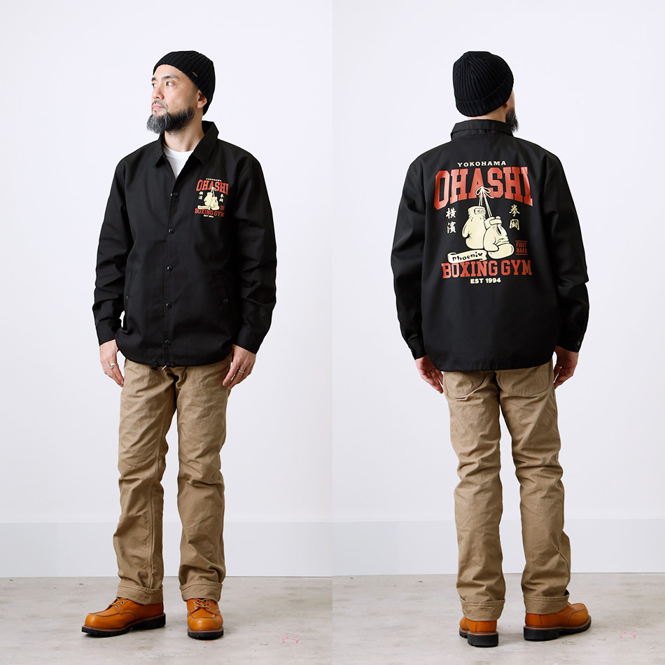 HEATH Ohashi Boxing Gym ジャケット 大橋ボクシングジム × HEATH】公式コラボコーチジャケット