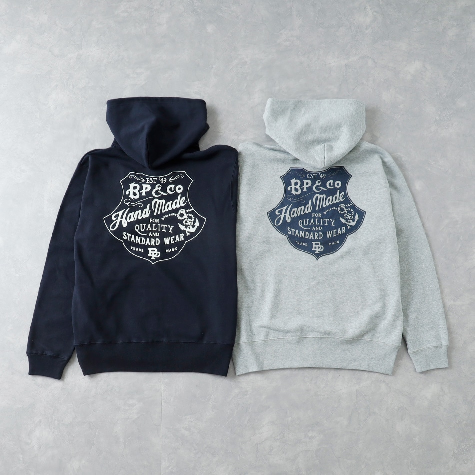 BLUEPORT】HAND MADE ZIP P/K オリジナル ジップパーカー｜アメカジ