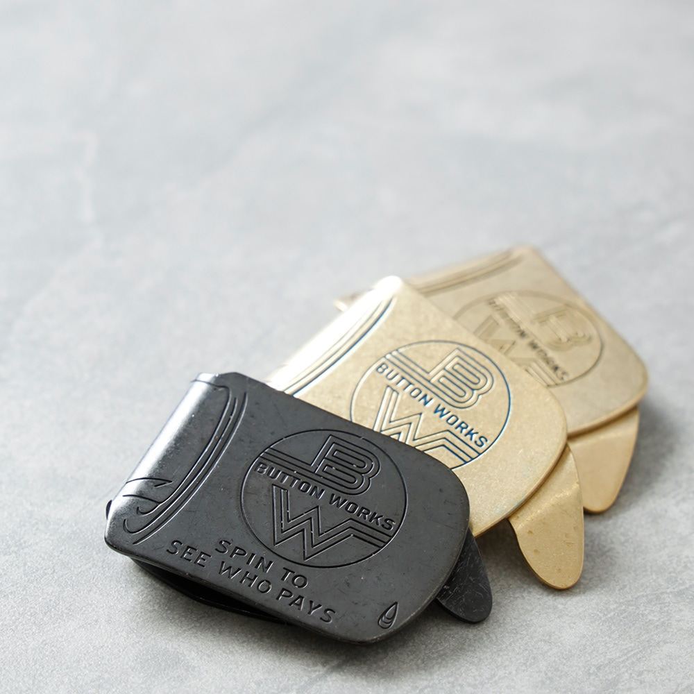 Button Works（ボタンワークス）YOU PAY マネークリップ｜アメカジ