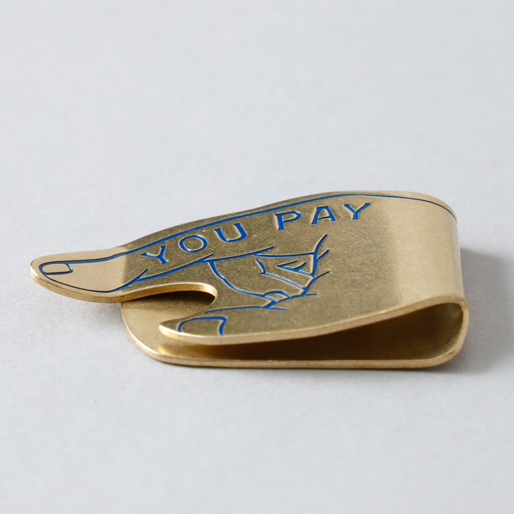 Button Works（ボタンワークス）YOU PAY マネークリップ｜アメカジ