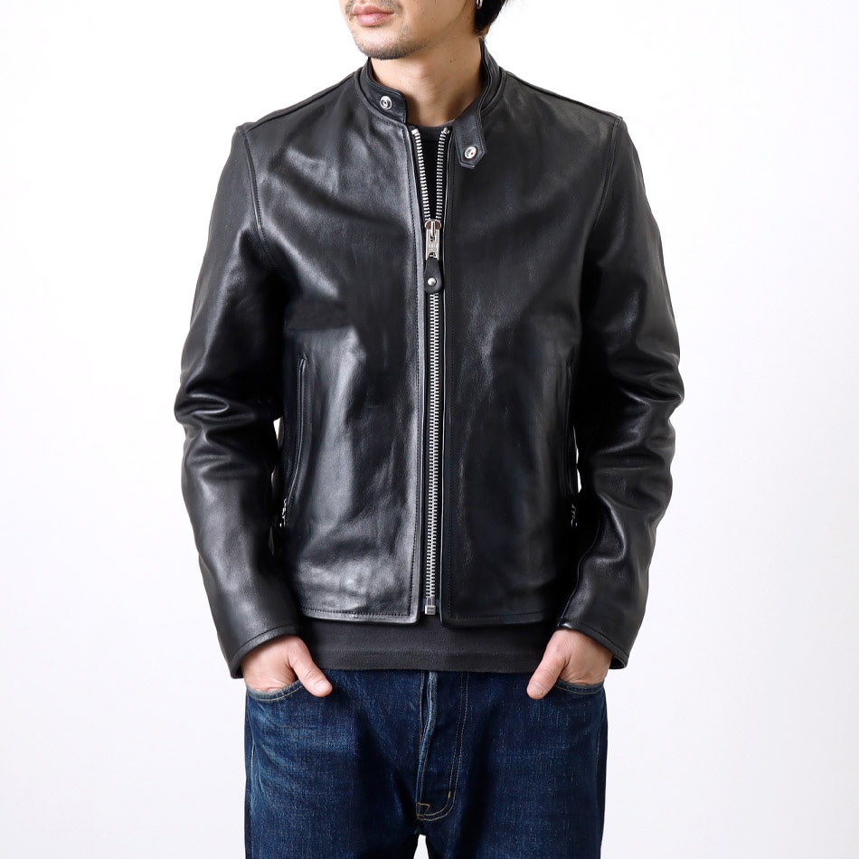 ジャケット・アウター Single Riders Goatskin as 70s Schott】70'S SINGLE RIDERS JACKET シングルライダース