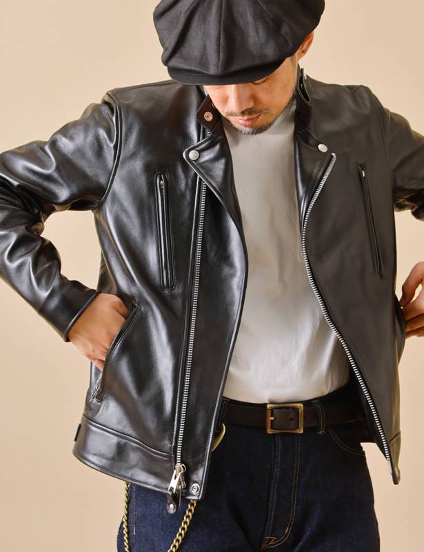 Schott XL ベージュ ダブルブレストジャケット Schott XL ベージュ