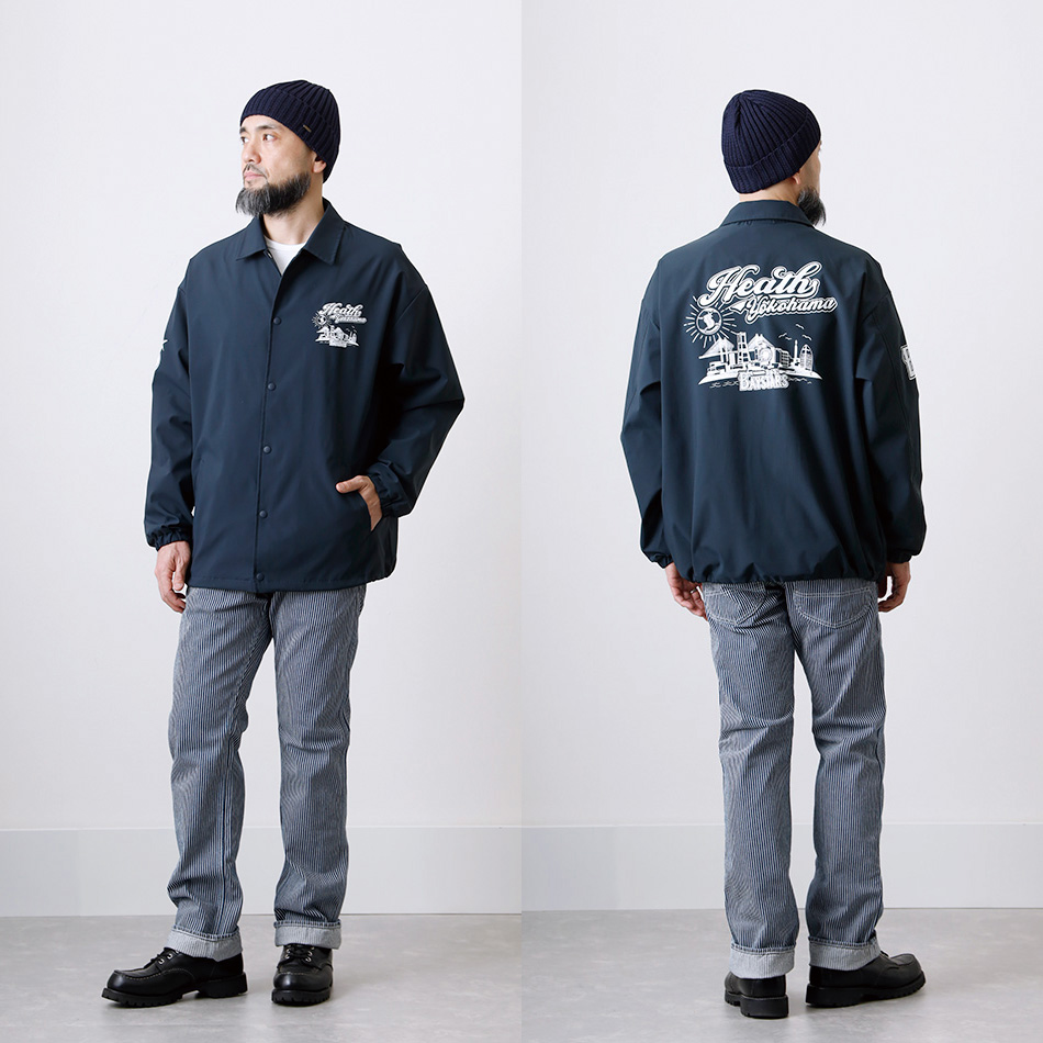 HEATH】GREAT BALL COACH JACKET横浜DeNAベイスターズ公認