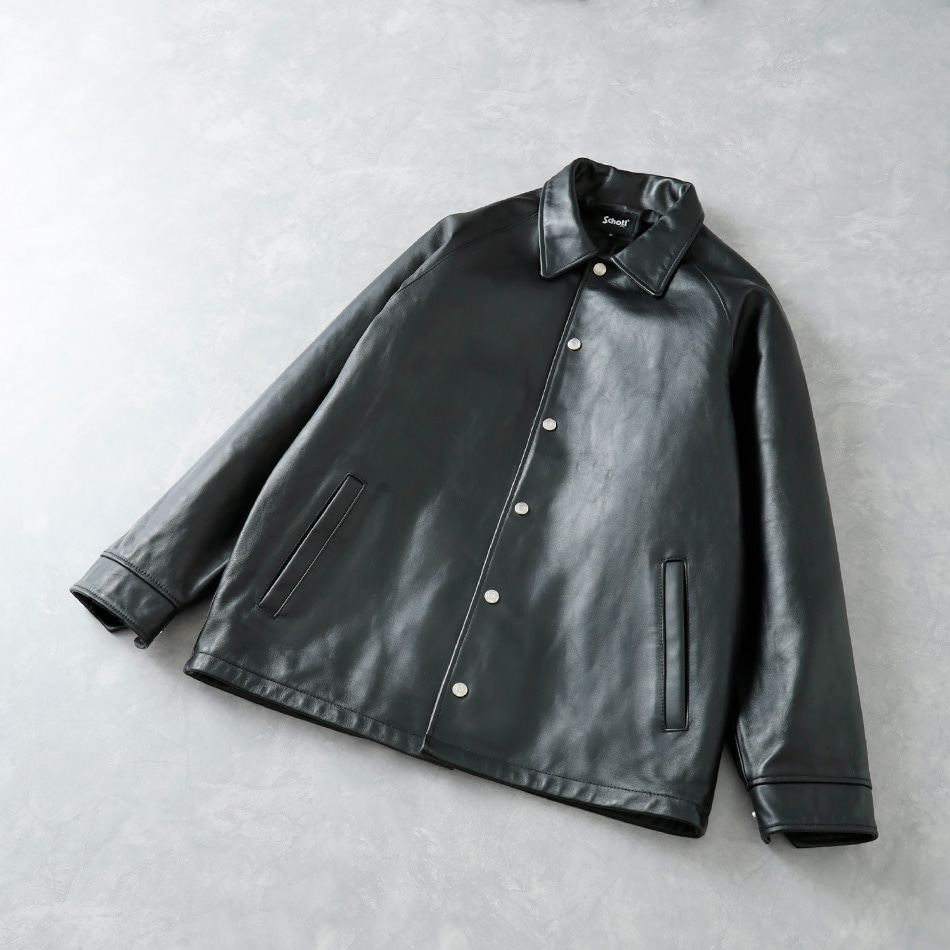 Schott】SHEEP COACH JACKET シープ コーチジャケット｜アメカジ