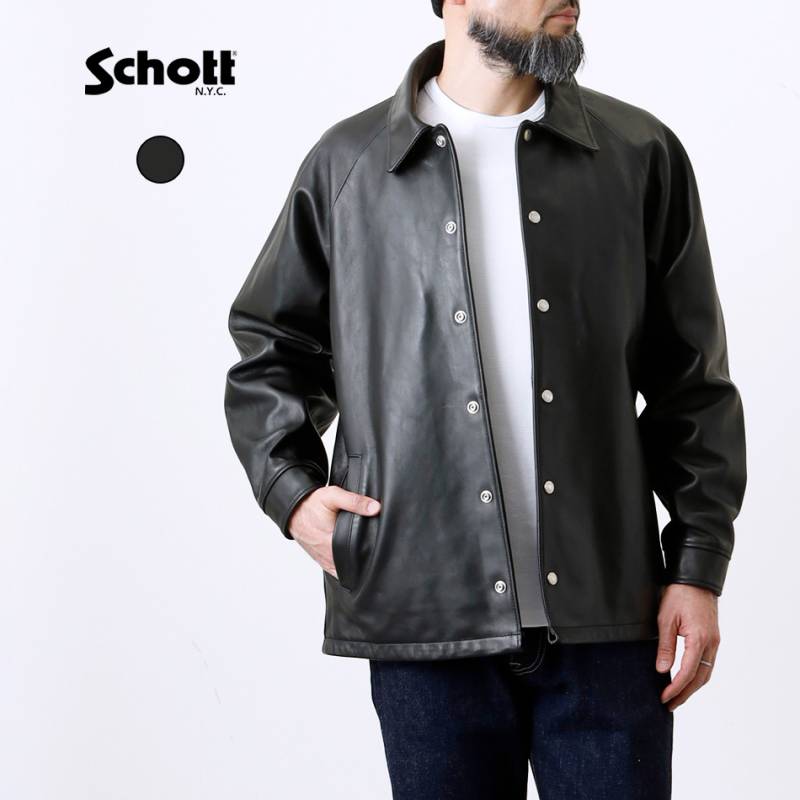 希少⭐︎Schott 刺繍コーチジャケット L 000000004997_O97dQdJ.jpg