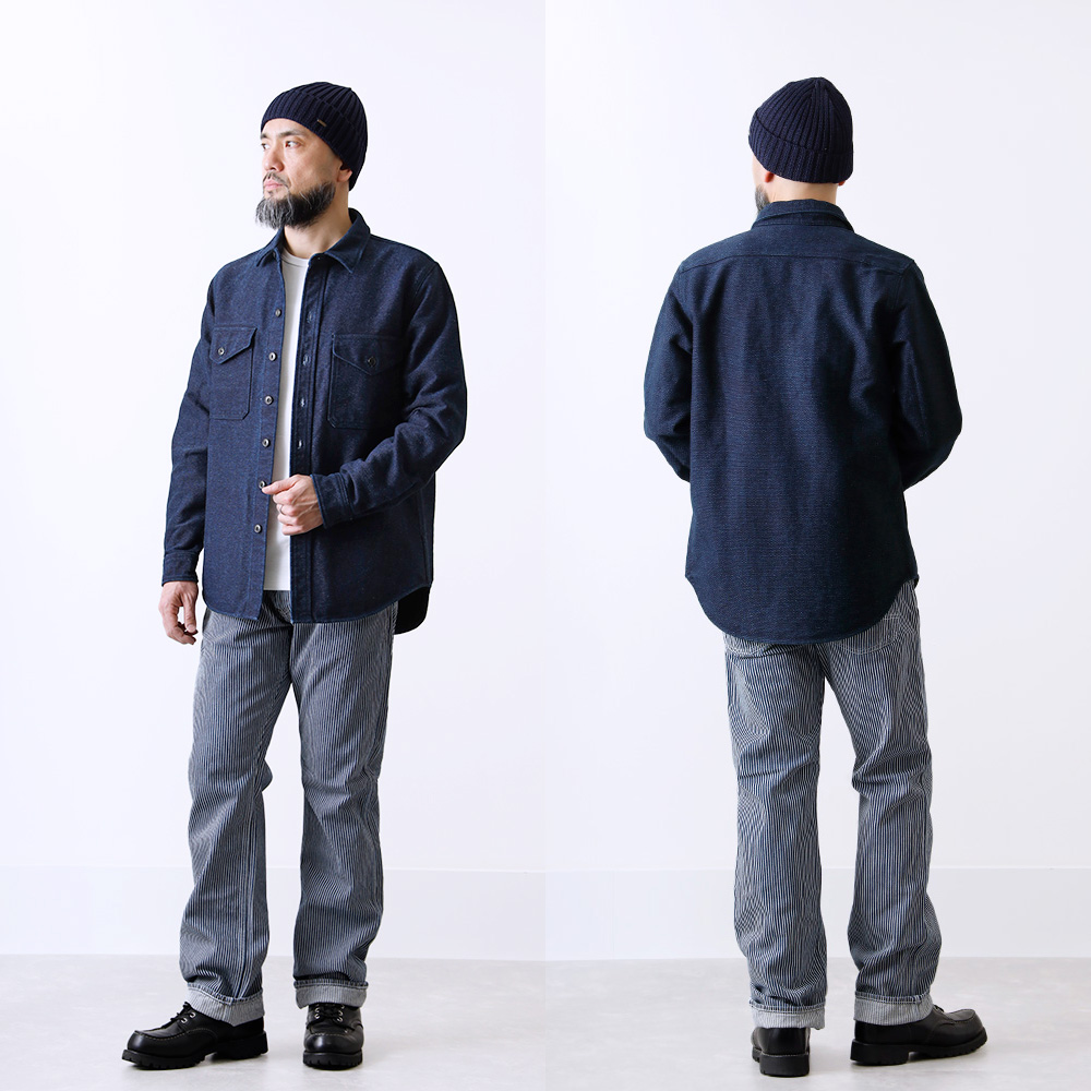 ※未使用新品※BLUE BLUE/JK1401ジャケット（刺し子、インディコ゚） JAPAN BLUE JEANS - Sashiko 1st Type Jacket 11oz / インディゴ刺子