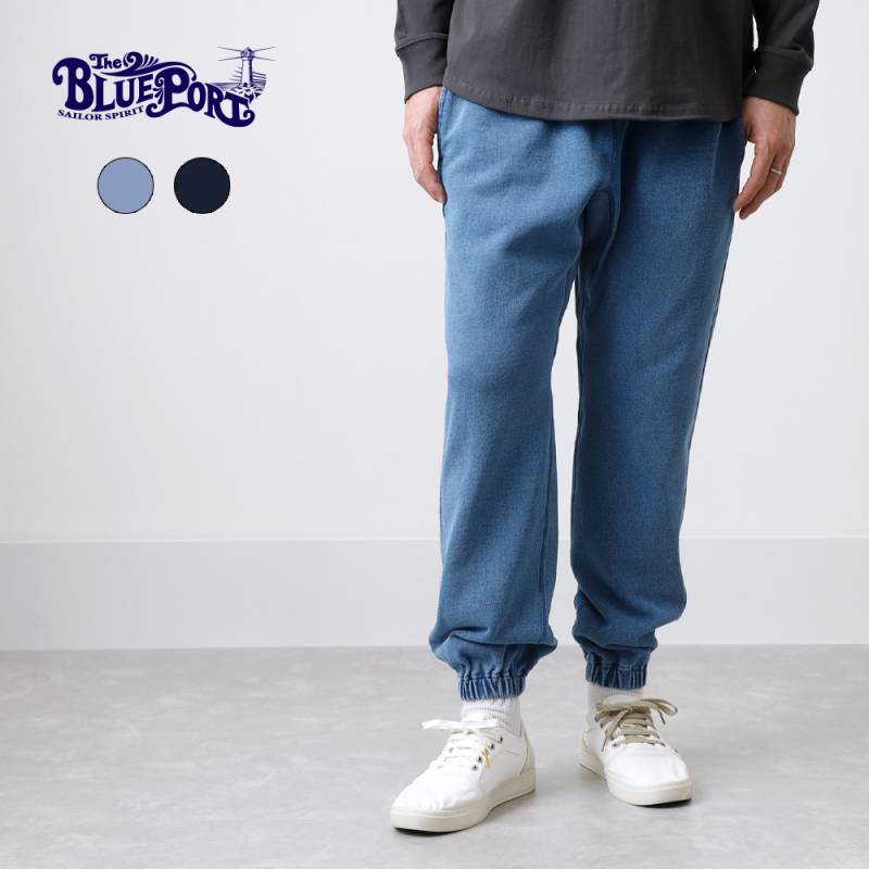 【期間限定30%OFF！】【BLUE PORT】INDIGO SWEAT PANTSインディゴスウェットパンツ