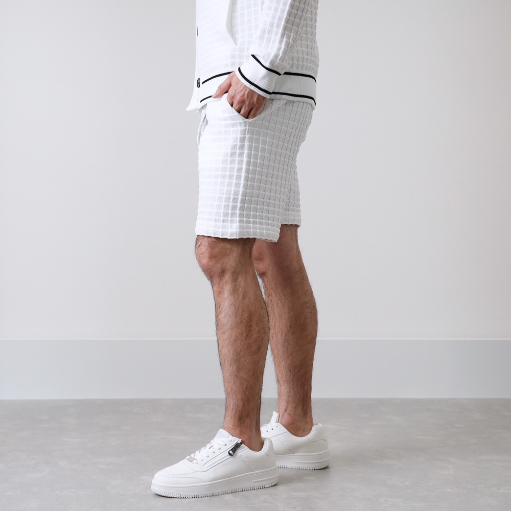 1PIU1UGUALE3 RELAX】KNIT SHORT PANTニットショートパンツ｜アメカジ