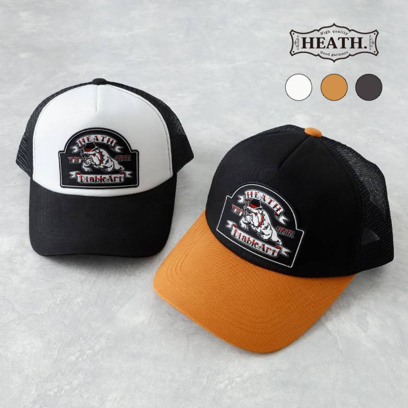 【HEATH】ORIGINAL MESH CAPオリジナルメッシュキャップ 