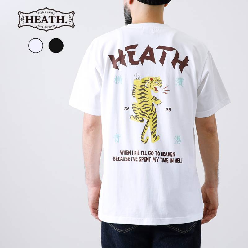 【HEATH】HEAVY WEIGHT T-SHIRTヘビーウェイトTシャツ