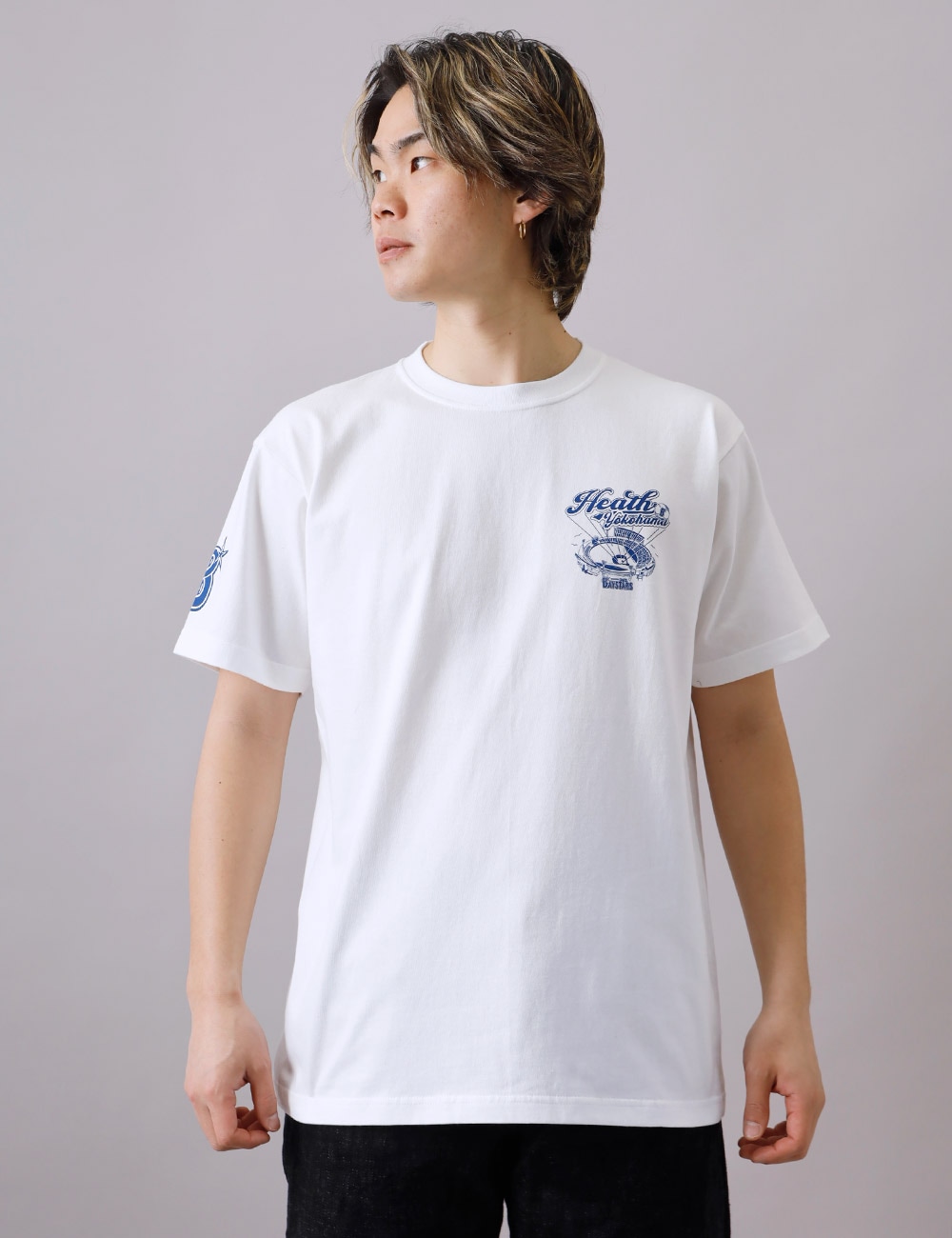 HEATH × 横浜DeNAベイスターズ】オリジナルヘビーウェイトTシャツ