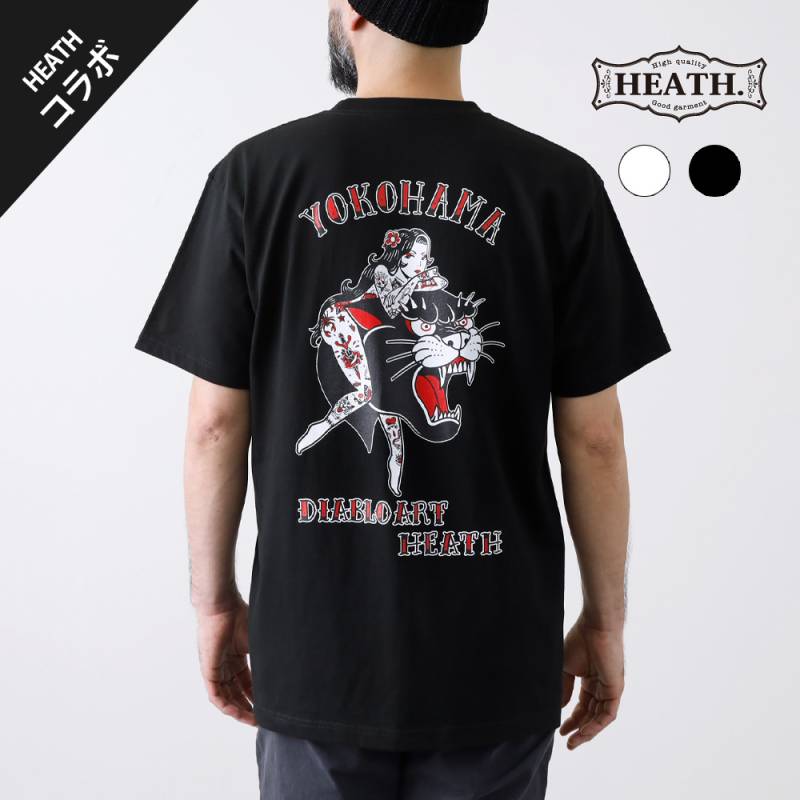 【HEATH × Diablo Art】オリジナルヘビーウェイトTシャツ