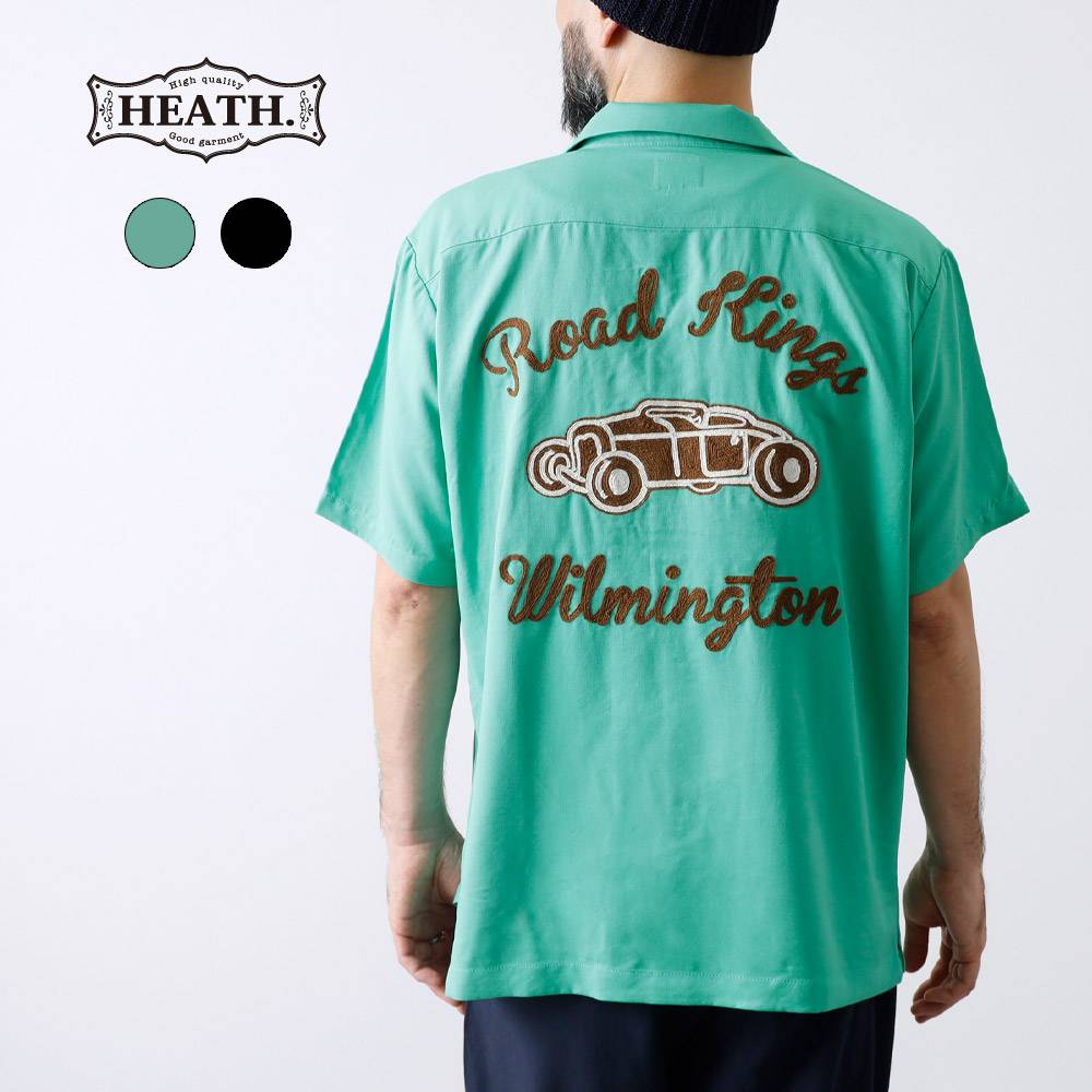 HEATH】BOWLING SHIRT ボーリングシャツ 