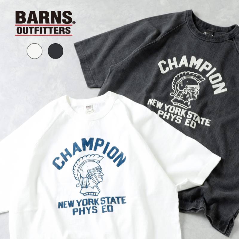 【BARNS OUTFITTERS】HEAVY WEIGHT T-SHIRT ヘビーウェイトTシャツ