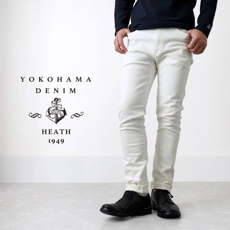 【横濱デニム】STRETCH TAPERED JEANS ストレッチテーパードジーンズ