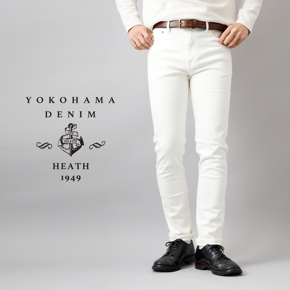23%OFF【横濱デニム】STRETCH TAPERED JEANS ストレッチテーパードジーンズ