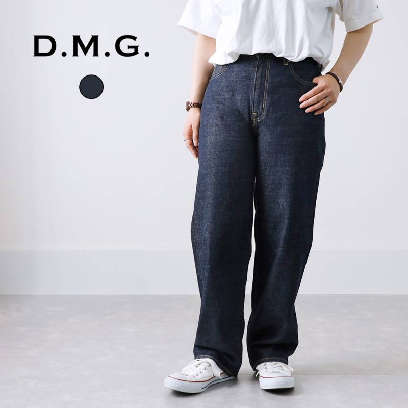 【D.M.G.】WOMEN'S STRAIGHT DENIM  甘織5Pストレートデニム 