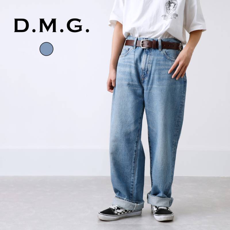 【D.M.G.】WOMEN'S STRAIGHT DENIM  甘織5Pストレートデニム 