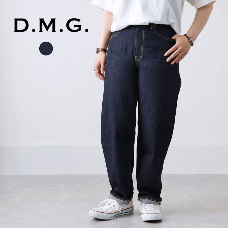 【D.M.G.】WOMEN'S CURVED LINE DENIM  カーブラインデニム 