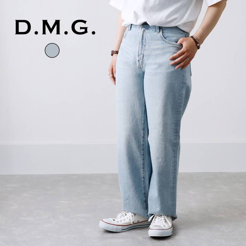【D.M.G.】WOMEN'S STRAIGHT DENIM  甘織5Pストレートデニム 