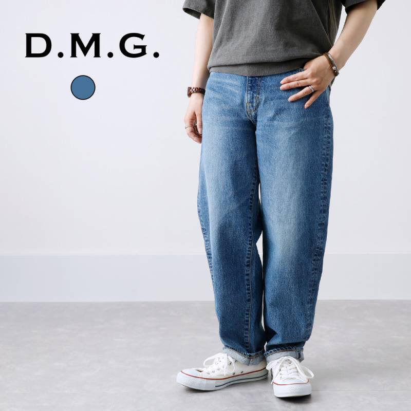 【D.M.G.】WOMEN'S CURVED LINE DENIM  カーブラインデニム 