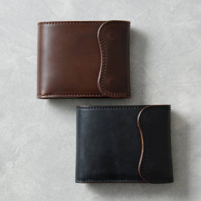 HEATH（ヒース）クロムエクセルレザー 三つ折り財布｜アメカジ