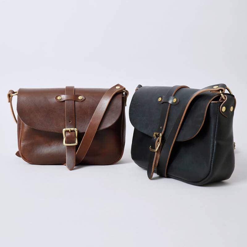 HEATH（ヒース）クロムエクセルレザー ポストマンバッグ