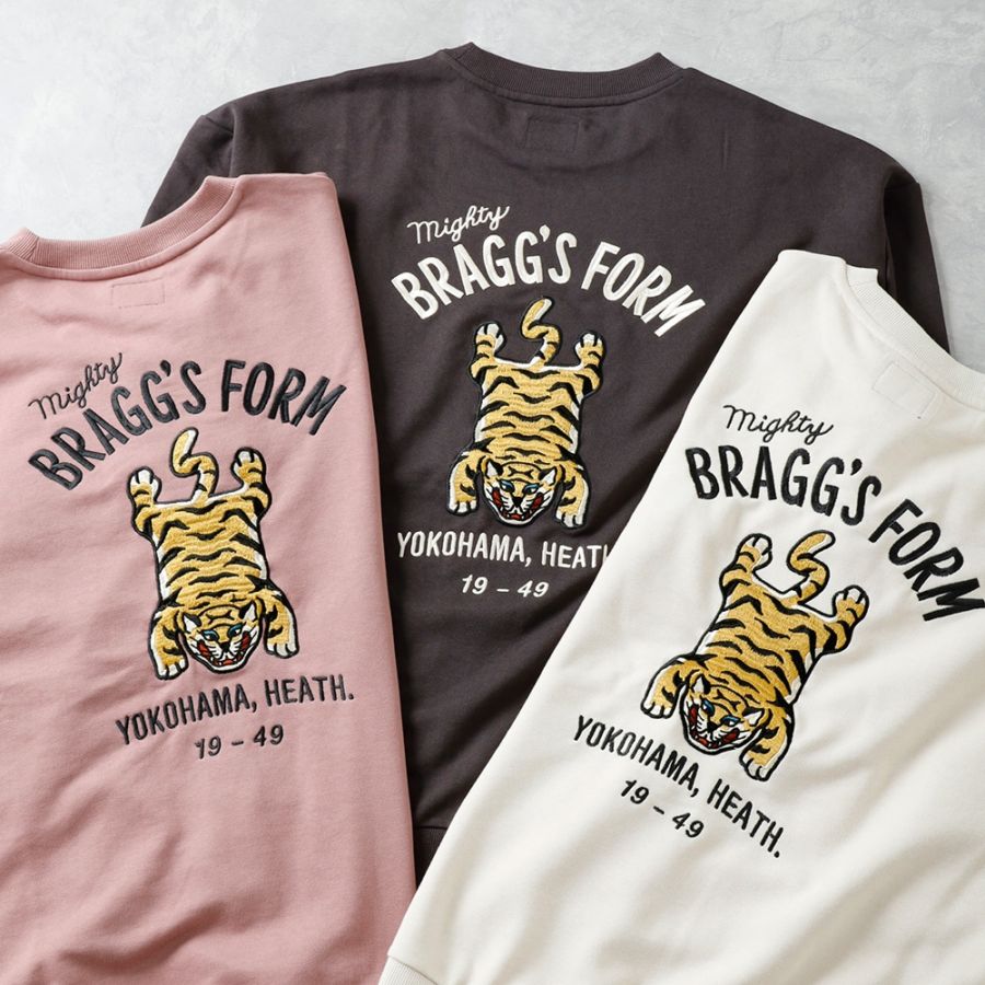 <20%OFF！ファミリーSALE！>◆【HEATH】EMBROIDERED SWEAT SHIRT HEATH 刺繍スウェットシャツ 