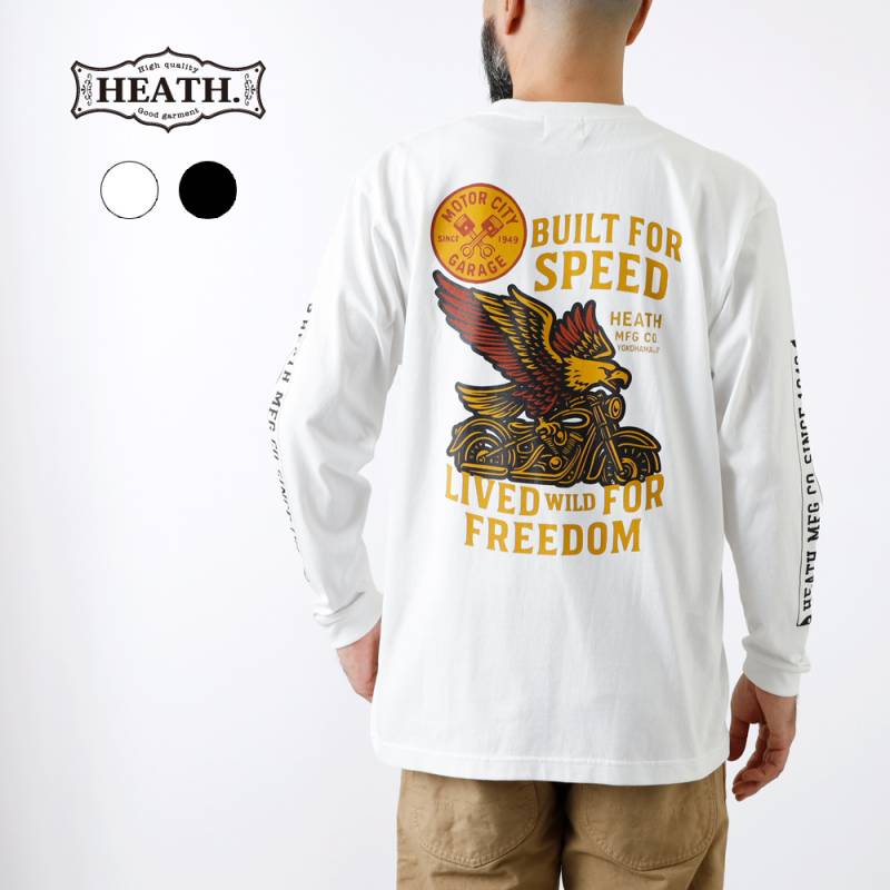 【HEATH】EAGLE BIKE HEAVY WEIGHT L/S イーグルバイク ロンT