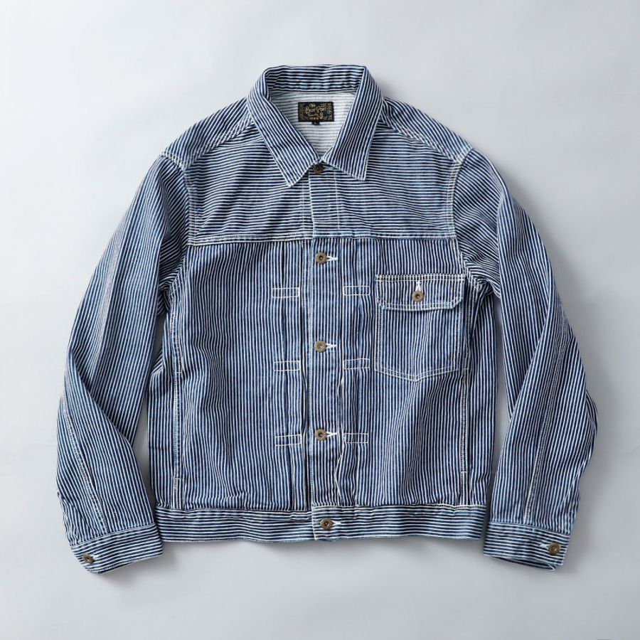 BLUEPORT（ブルーポート）ヒッコリー ダックジャケット