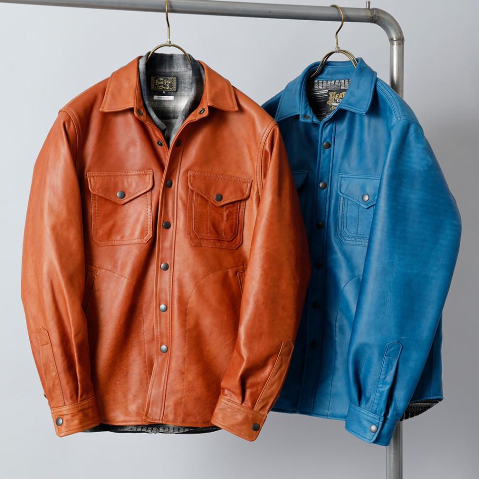 HEATH (ヒース) ホースレザー シャツジャケット｜アメカジファッション