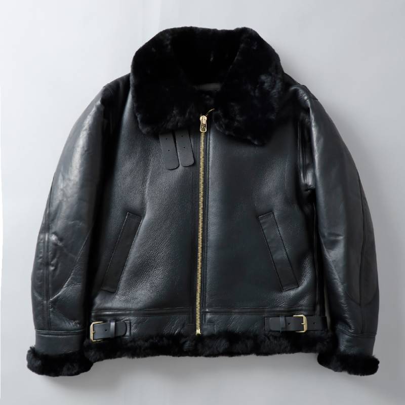 HOUSTON（ヒューストン）ムートン B-3 フライトジャケット