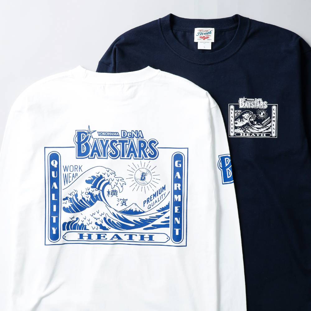 HEATH（ヒース）横浜DeNAベイスターズ公認ライセンス Tシャツ 