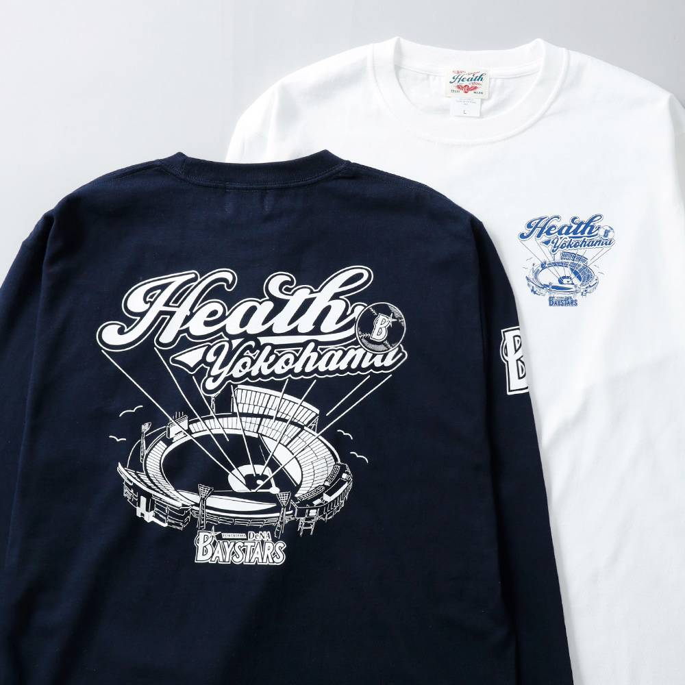 HEATH（ヒース）横浜DeNAベイスターズ公認ライセンス Tシャツ 